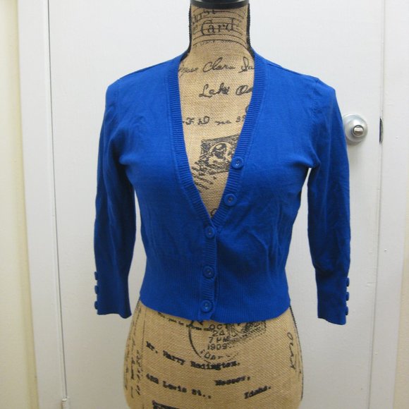JohnPaulRichard Sweaters - NWOT John Paul Richard blue sweater cardigan S sma